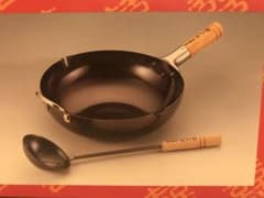 中華鍋 ※木柄北京鍋（おたま付き）のサムネイル