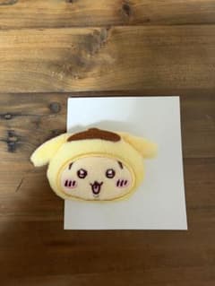 サンリオちいかわコラボ ポムポムプリン＆うさぎぬいぐるみヘアクリップのサムネイル