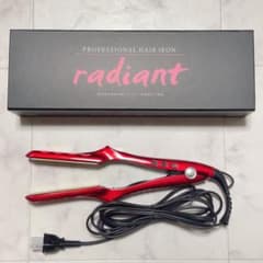 ジャンク品】radiant ストレートヘアアイロン 28mm - メルカリ