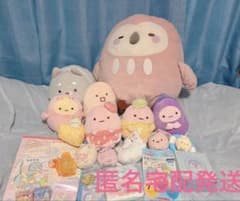 すみっコぐらし まとめ売り ビッグぬいぐるみ 文房具 雑貨 ふくろう みにっコ