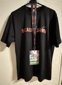 BREAKING DOWN Tシャツ ボランティア用&パスストラップのサムネイル