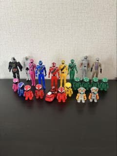 魔進戦隊キラメイジャー ソフビヒーロー まとめ売りのサムネイル