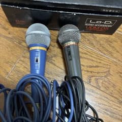 LO-D UDM-05 / SONY Ｆ-VJ20 ダイナミックマイク２本セットのサムネイル