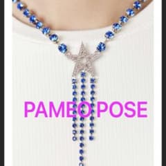 PAMEO POSE 星 ラインストーン ネックレス - メルカリ