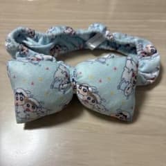 [미품] 크레용 신짱 헤어 밴드 세안용