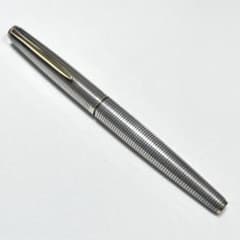 【希少】セーラー万年筆 スターリングシルバー 18K WG 格子柄 ヴィンテージ 希少】セーラー万年筆 スターリングシルバー 18K WG 格子柄