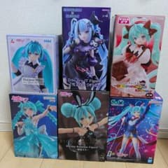 初音ミク シリーズ フィギュア 6種セット まとめ売り - メルカリ