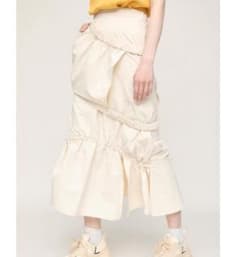 SLY HW NYLON GATHER スカートのサムネイル