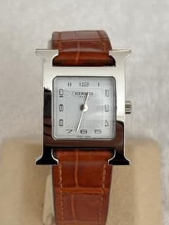 極美品 エルメスHERMES HウォッチHH1.210 外装仕上済み - メルカリ