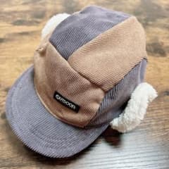 OUTDOOR コーデュロイ耳当て付きキャップのサムネイル