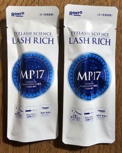 ロート まつ毛美容液 ROHTO LASH RICH MP-17 2本組 - メルカリ
