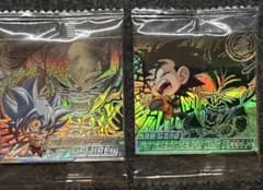 ドラゴンボール 超戦士シール 孫悟空 VSR 2枚セットのサムネイル