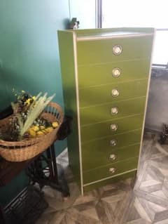 レトロポップ 昭和レトロ チェスト 緑 グリーン 当時物 アンティーク