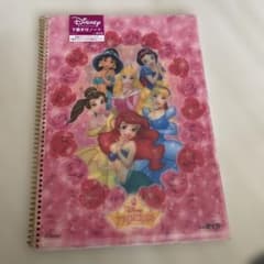 セイカ　ディズニープリンセス　下敷き付きノート　当時物