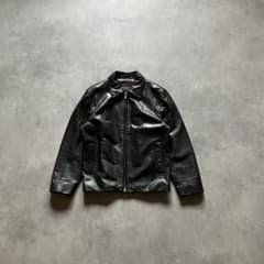 90s banana republic leather jacket y2k - メルカリ