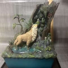 Studio Ghibli Princess Mononoke Water Garden - Working OK