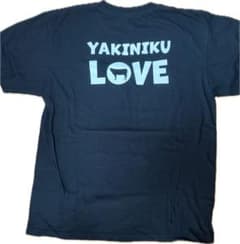 YAKINIKU LOVE プリント Tシャツ ブラックのサムネイル