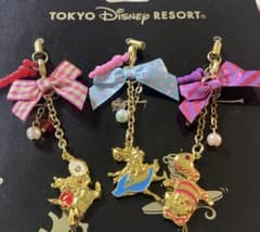 東京ディズニーリゾート 不思議の国のアリス ストラップ 3個セットのサムネイル