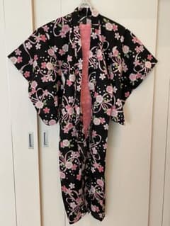 女の子 浴衣 140cm 飾り帯のサムネイル