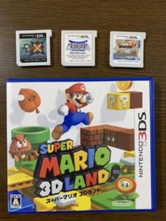ニンテンドー3DS ソフトセット4本　マリオ　ドラクエ7などのサムネイル