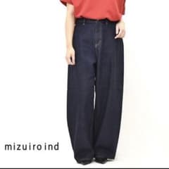 mizuiro-ind ミズイロインド ハイウエストワイドデニムのサムネイル