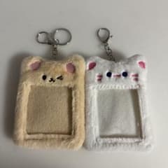 Thumbnail of 韓国 トレカケース チェキ クマ 猫 セット