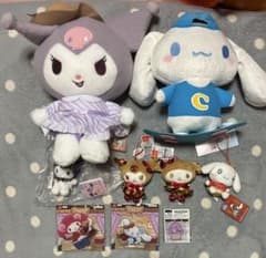 サンリオ マイメロディ・クロミ・シナモロール ぬいぐるみ等セット