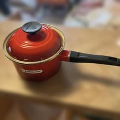 LE CREUSET レッドミルクパン16cm | Mercari