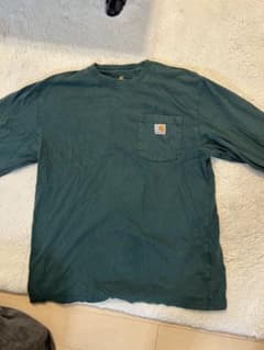 Carhartt 長袖シャツ ポケット付 グリーン Mのサムネイル