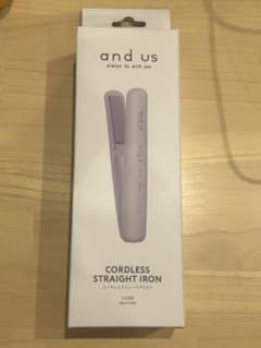 andus コードレス　ストレートアイロン