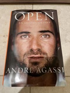 ★アンドレ・アガシ、直筆サイン入り自叙伝”OPEN\