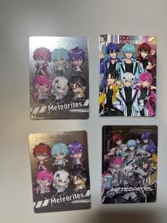 めておら Meteórites コレクションカード 4枚セットのサムネイル