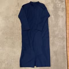 MINAKO YOKOMORI ネイビー ロングワンピースのサムネイル