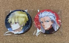 Fate/EXTELLALINK 缶バッジ ギルガメッシュ 無銘のサムネイル