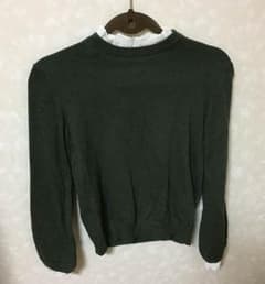 値下げ！フリルニットのサムネイル