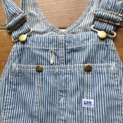 Lee ヒッコリーストライプ オーバーオール【70s．USA製．MR入りタグ】のサムネイル