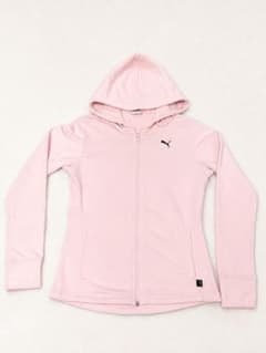 PUMA プーマ ジップアップパーカー ピンクのサムネイル