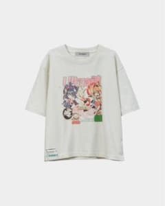 P*N様 Ultra魂 美少女カード戦士 Tシャツ ずっと真夜中でいいのに。のサムネイル