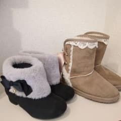 アクシーズファム　キッズ　ブーツ2足のサムネイル