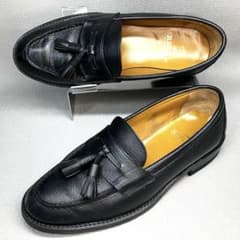 【名品】REGAL25.5㌢タッセルローファー679 黒シボ革ブラックBLACK 名品】REGAL25.5㌢タッセルローファー679 黒シボ革ブラックBLACK