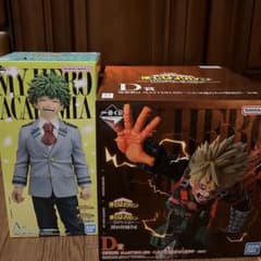 一番くじ 紡がれる想い A賞 緑谷出久 D賞 爆豪勝己のサムネイル