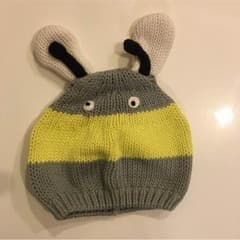 【新品 】ギャップニット帽 0〜6ヶ月（44センチ）のサムネイル