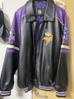 NFL Minnesota Vikings レザージャケット XXL値下げ可のサムネイル