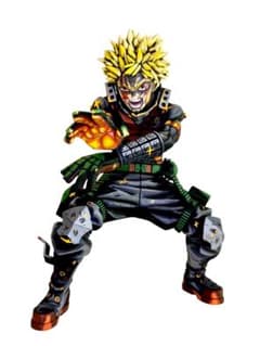 N*o様 ヒロアカ フィギュア グランディスタ 爆豪勝己 リペイント 二 