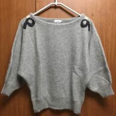 【★ハルキノコ様専用】ドルマンスリーブ ニットのサムネイル