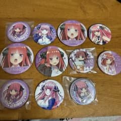 五等分の花嫁 中野二乃 缶バッジ 11個セット - メルカリ