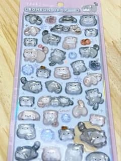 ボンボンドロップシール　マヌルネコ　正規品 動物のサムネイル
