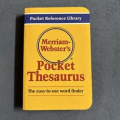 Pocket Thesaurus 英語辞書 日本非売品のサムネイル