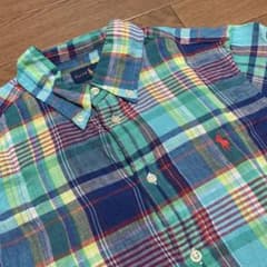 【新品未使用】ラルフローレン チェックシャツのサムネイル