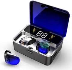 Bluetooth イヤホン LEDディスプレイ ワイヤレスイヤホン  防水のサムネイル